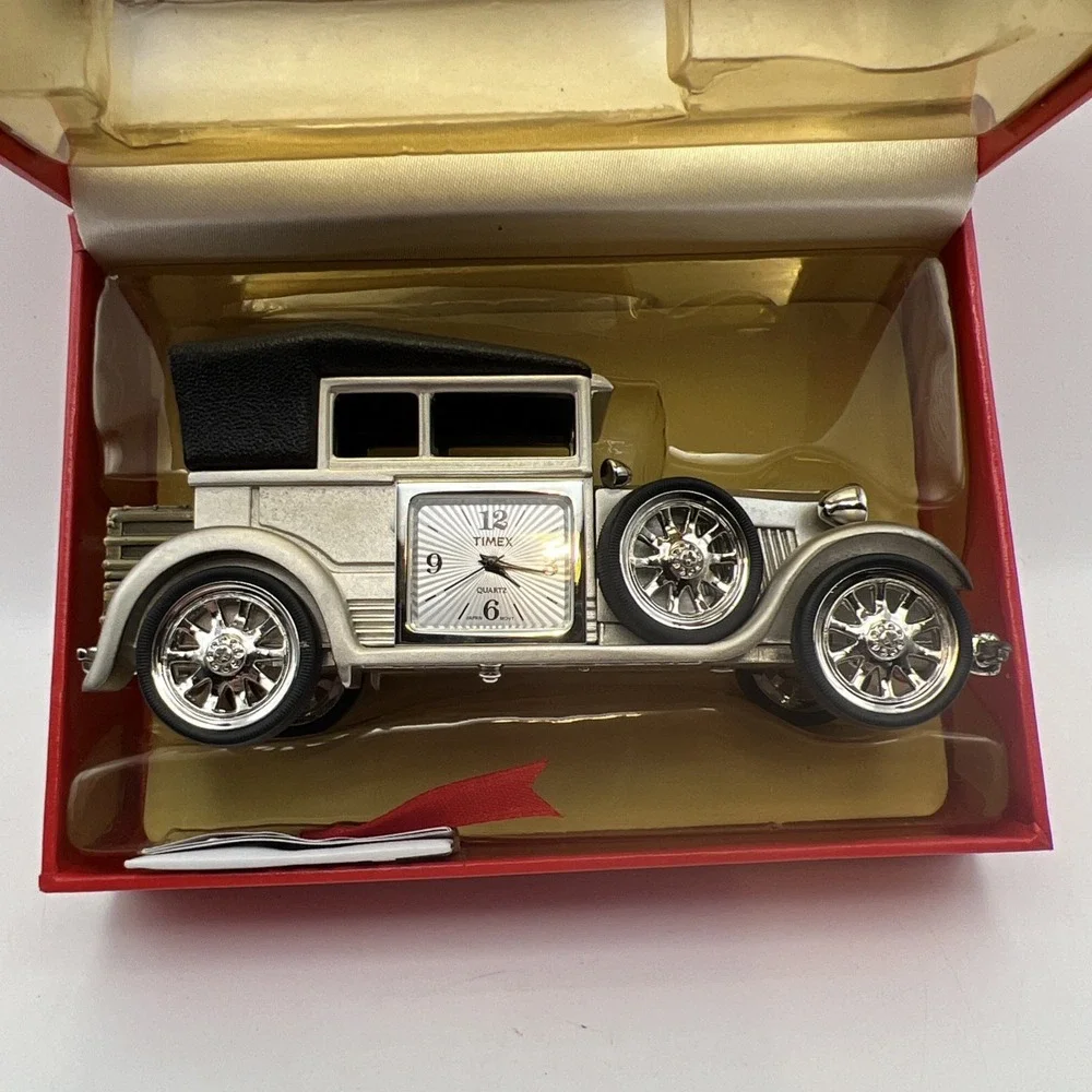 Vintage Timex Collectible Mini Clock Car - New